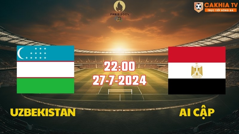 Uzbekistan vs Ai Cập