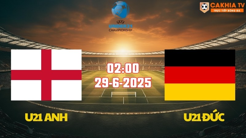 U21 Anh - U21 Đức